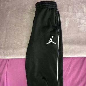 Boys black Jordan’s pants